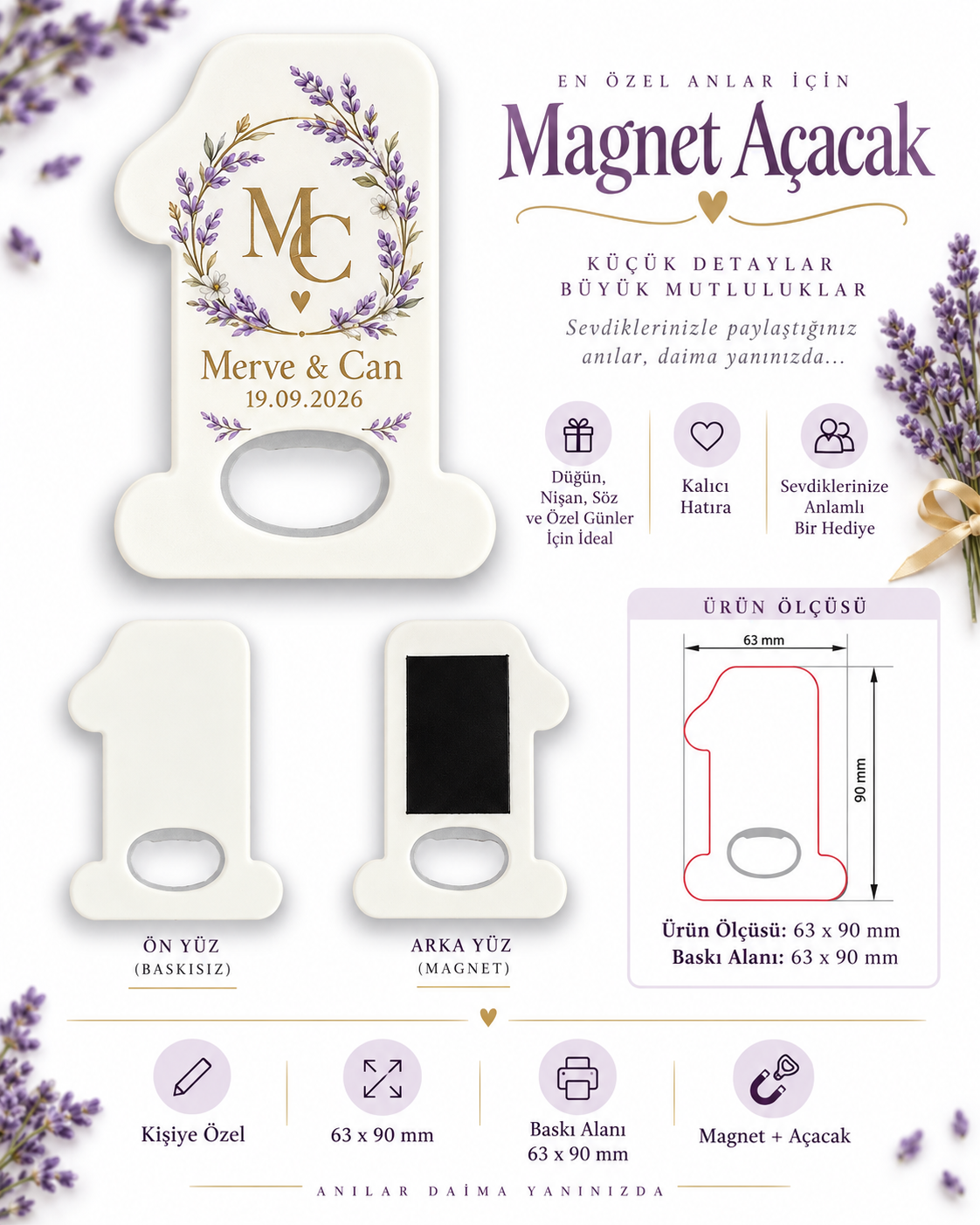 Bir Söz & Nişan Magneti