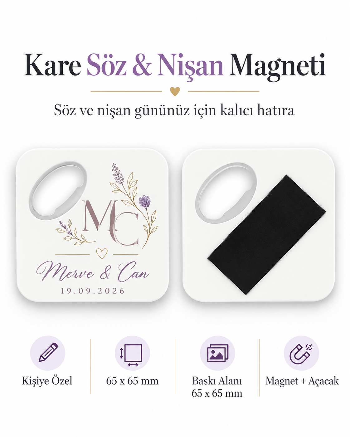 Kare Söz & Nişan Magneti