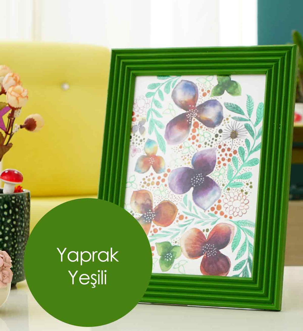 Renkli Ahşap Fotoğraf Çerçeveleri detay görünümü 9