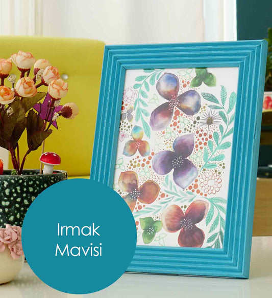 13 X 18 Ahşap Eskitme Siyah Fotoğraf Çerçevesi