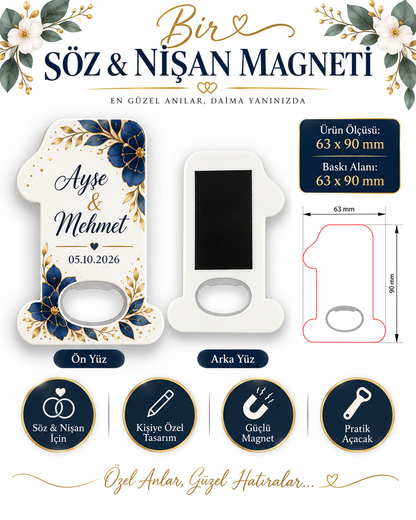 Bir Söz & Nişan Magneti