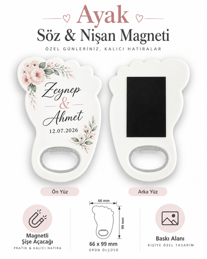 Ayaklı Söz & Nişan Magneti