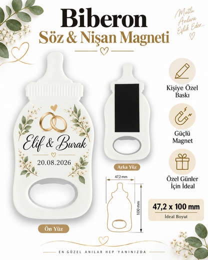Biberon Söz & Nişan Magneti