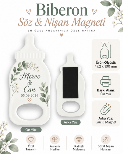 Biberon Söz & Nişan Magneti