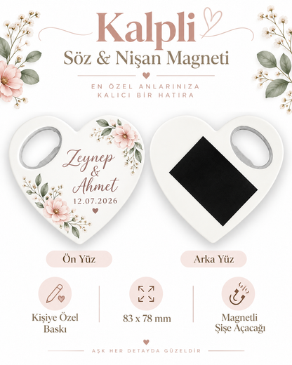 Kalpli Söz & Nişan Magneti