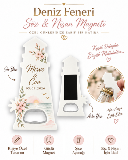 Deniz Feneri Söz & Nişan Magneti
