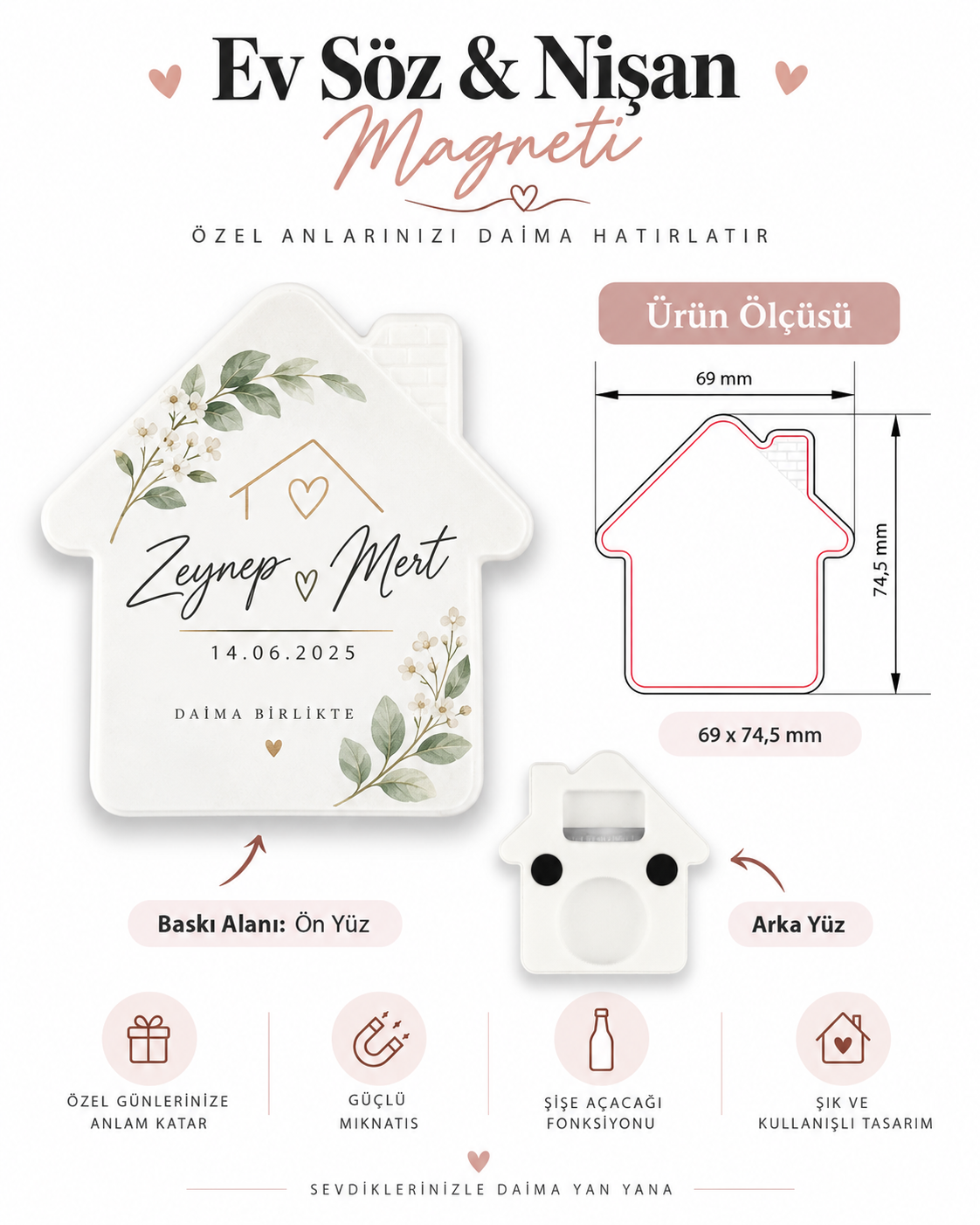 Ev Söz & Nişan Magneti